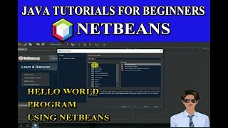 HelloWorld java program using  netbeans