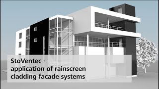 StoVentec - Application of rainscreen cladding facade systems