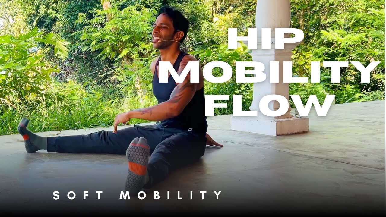 Still from Hip Mobility Flow