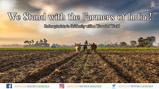 We Stand with the Farmers of India