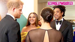 #jayz & #beyonce meet prince harry #meghanmarkle at the lion king
movie premiere in london, england 7.14.19 - thehollywoodfixsubscribe
to channel fol...