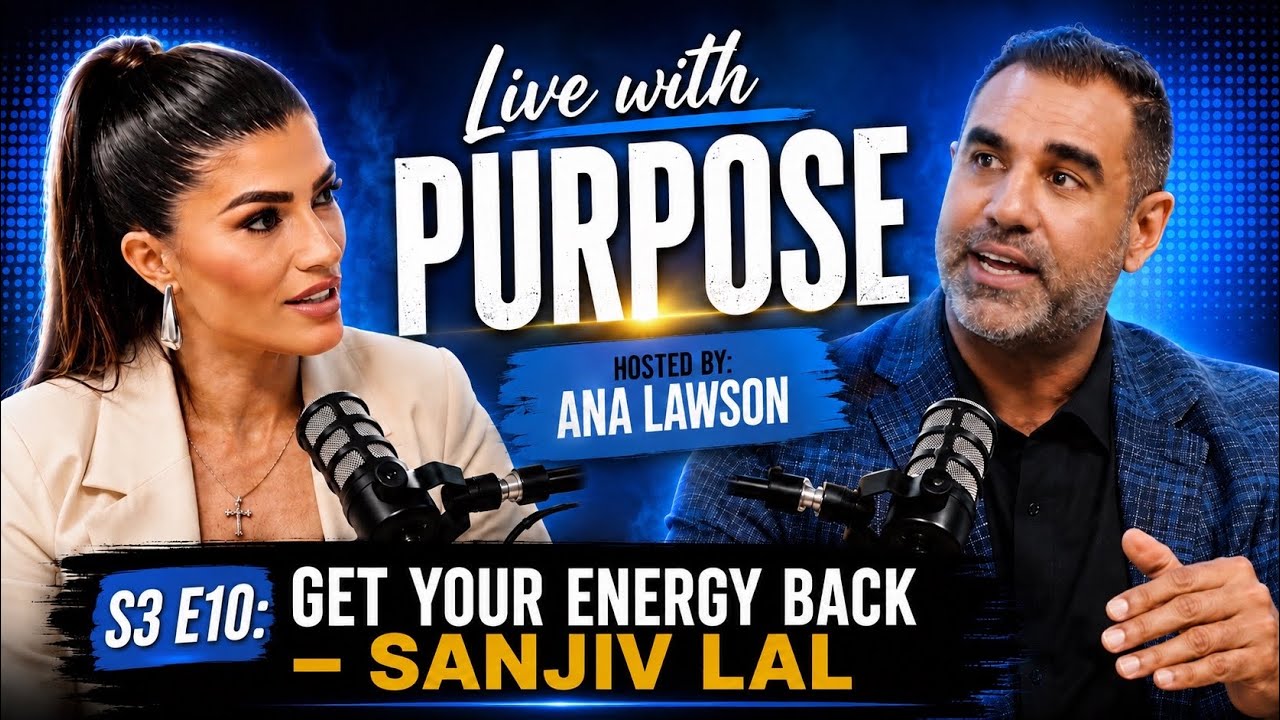 How to Live Longer, Boost Energy & Reduce Inflammation | Longevity Expert Sanjiv Lal