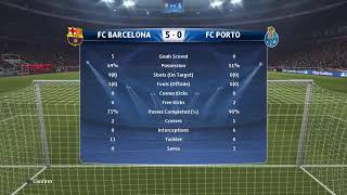 Pro evolution soccer 2015 winning eleven Barcelona champions league