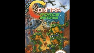 CONTRA FORCE HACK TEENAGE MUTANT NINJA TURTLES NES (+link de descarga) GAMEPLAY ON ANDROID 