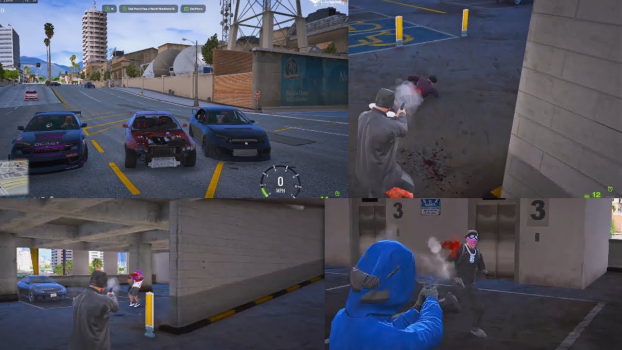 ESB pull up on Calle Trece after fail  job counter (Multi Pov)