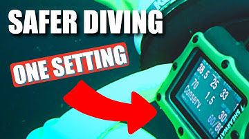 Ik heb deze ene instelling veranderd en ben een veiligere duiker geworden