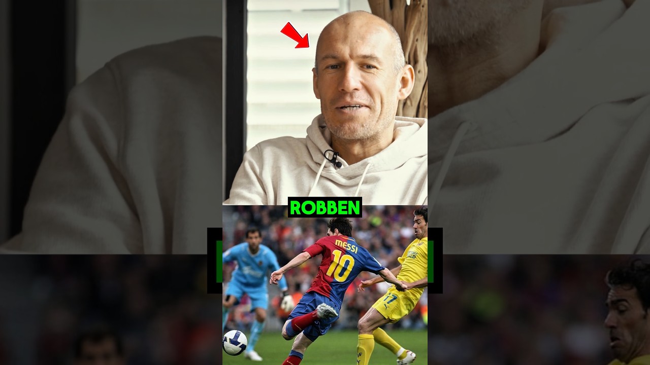 АРЬЕН РОББЕН У тех из нас, кто играл в футбол в эпоху Месси, были проблемы, и это несправедливо 😱❔