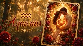 AQUARIUS ♒ YOU’RE MEANT TO BE WITH THIS PERSON ❤️ NOBODY ELSE! THEY’VE LOVED YOU FROM THE START ✨