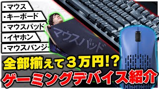 【合計3万円】コスパ最高のゲーミングデバイスセットを考えてみた。