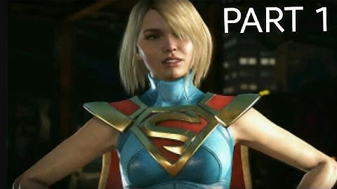 INJUSTICE 2 WALKTHROUGH GAMEPLAY PART 1 - KRYPTON (STORY MODE)