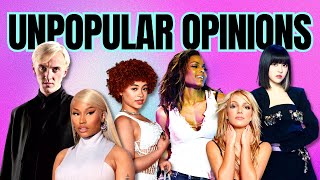 Ranking Your Unpopular Opinions (send help)