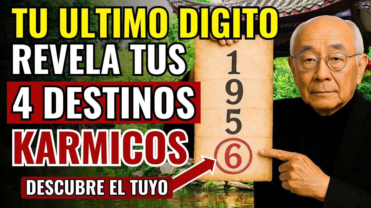 El Último Número de Tu Año de Nacimiento Revela tus 4 Karmas Ocultos