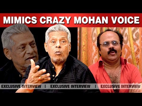 My Golden Memories With Crazy Mohan ! | நானும்  கிரேஸி மோகனும்  |  Delhi Ganesh Interview