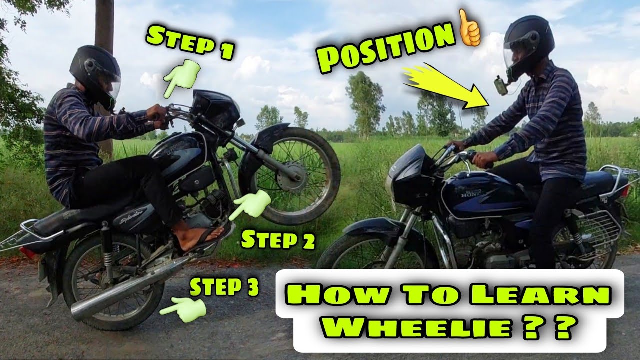 How To Learn Wheelie Only 3 Steps Tips And Tricks 2024 Full