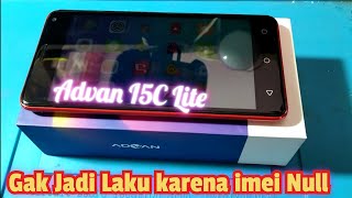 Servis HP Advan I5C Lite Imei Null //kartu sim tidak terbaca