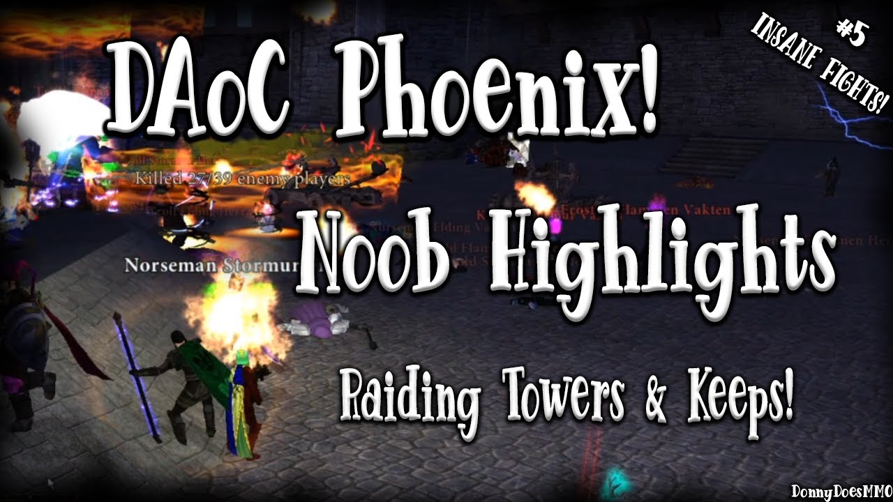 DAoC Phoenix | Noob RvR Highlights | Minstrel PoV #5