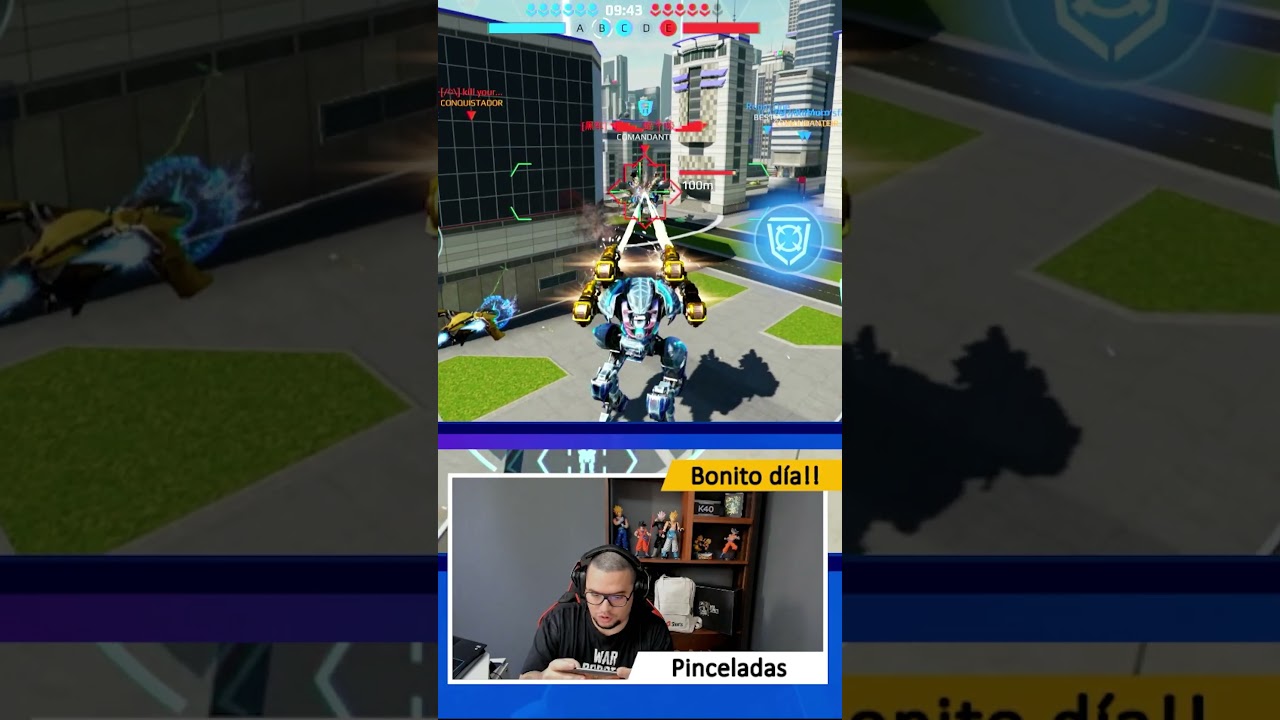 SCOURGE versus NETHER War Robots Gameplay