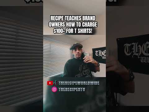 How To Charge $100+ Your T Shirts #clothingbrandowner #tshirt #shorts #streetwear