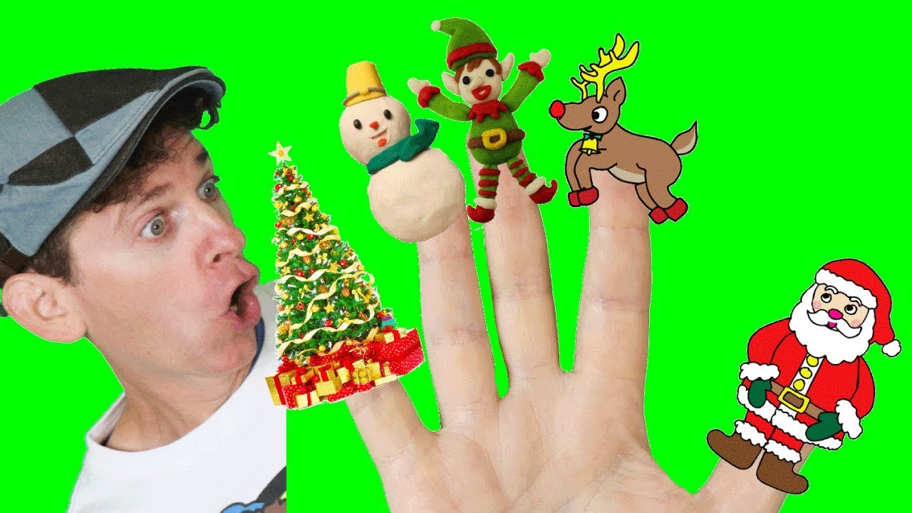 Finger Family Song - Christmas with Matt | Nursery Rhymes, Children's