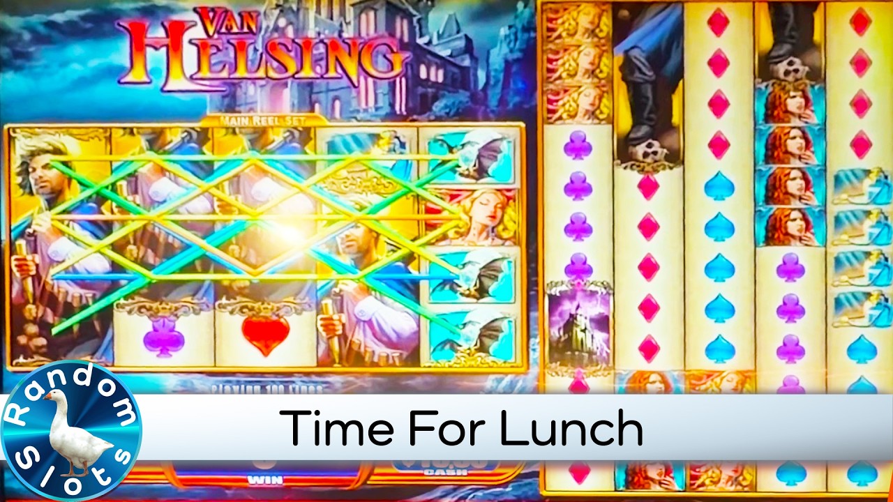 Van Helsing Slot Machine Time for Lunch
