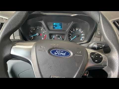 2019 Ford Transit Oil Reset - YouTube