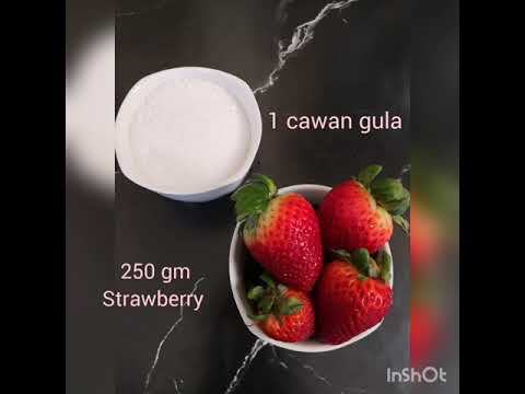 Video: Jem Halia Strawberi - Resipi Langkah Demi Langkah Dengan Foto