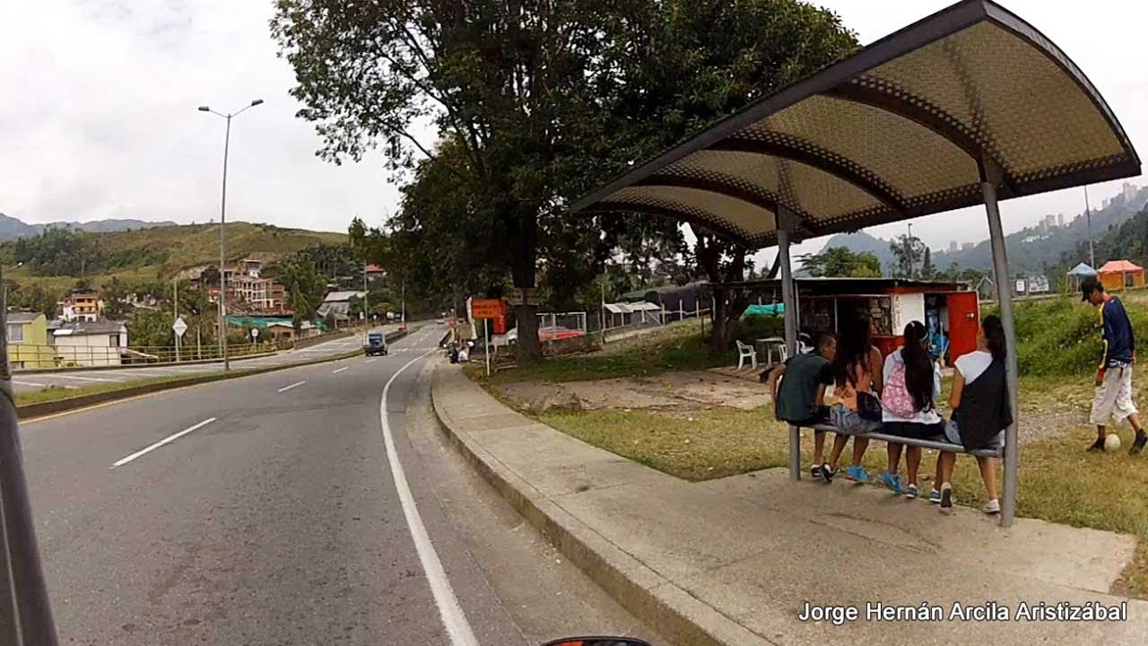 Via panamericana terminal de transporte MANIZALES Caldas