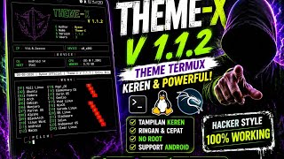 Terbaru‼️ | Cara Ubah Tampilan Termux Jadi Hacker Style😱