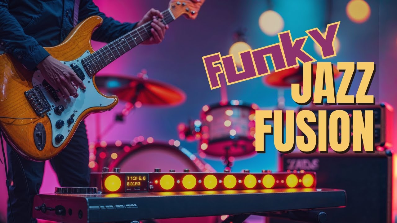 🎷 Friday Jazz Fusion — Funky Weekend Groove (Guitar, Bass & Brass 1 Hour)