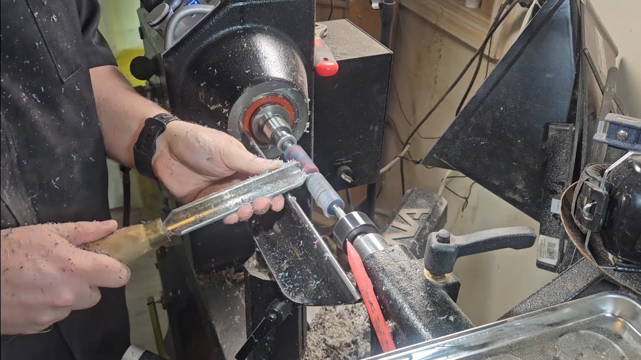 Production turning Acrylic and Wood pens