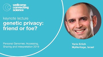 Genetic privacy: friend or foe? - Yaniv Erlich