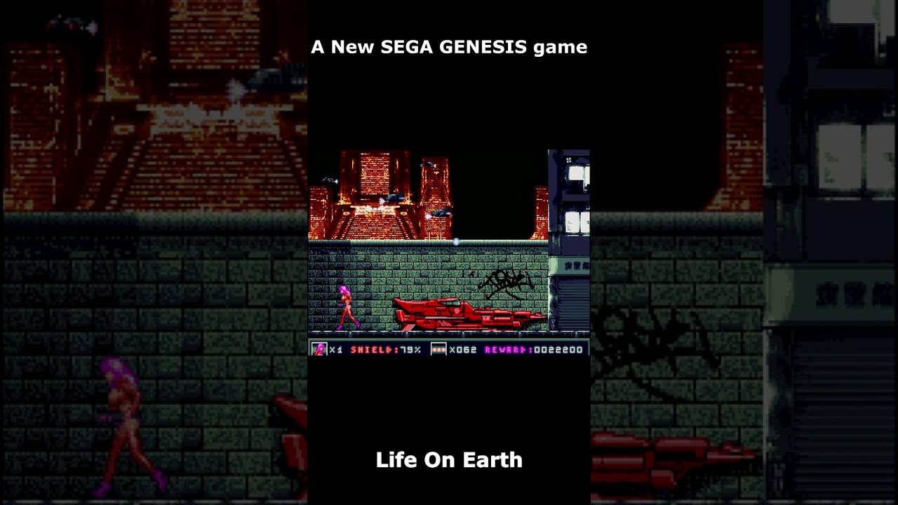 Anime Girl fighting a Giant Futuristic Robot? Check!