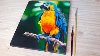 BEAUTIFUL PARROT PAINTING screenshot 3