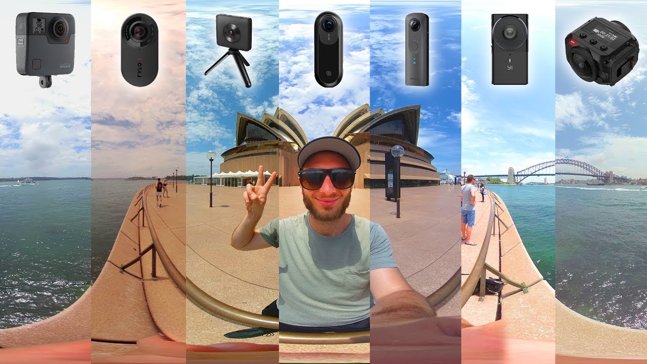 GoPro Fusion vs. SIX Top 360 Cameras- Best Overall Look?