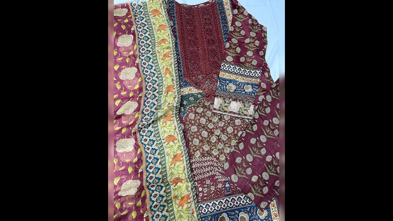 EVER BEST COLLECTION PRETSTICH 3 PCS LAWN | Ever Best Collection