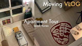 VLOG Moving! || IKEA shopping + New Apartment TOUR || Seoul South Korea