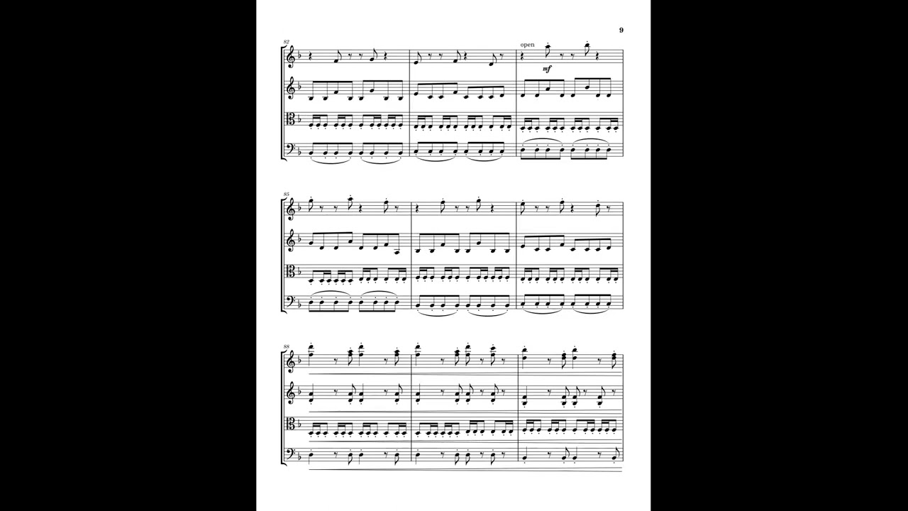 Nighthawk22 - Isolation (arranged for string quartet)