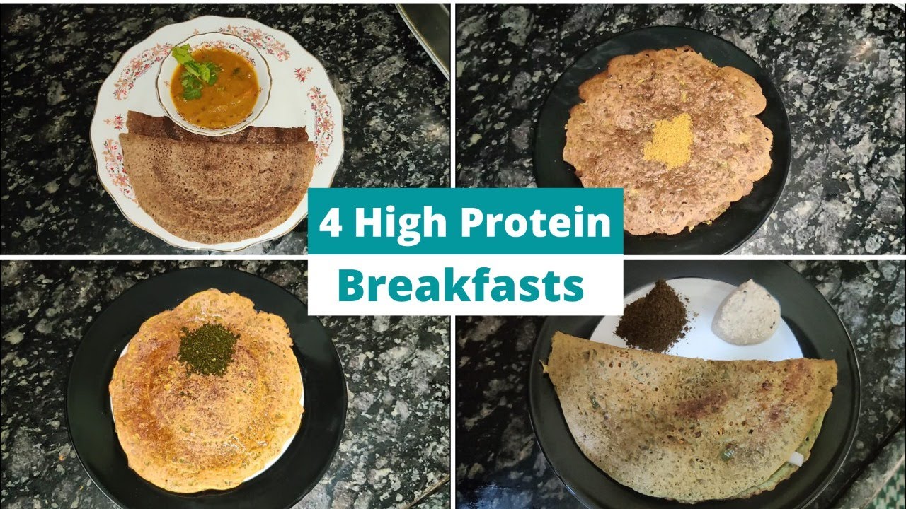 4 High Protein Breakfast RecipesSuper Healthy Protein Rich Breakfasts