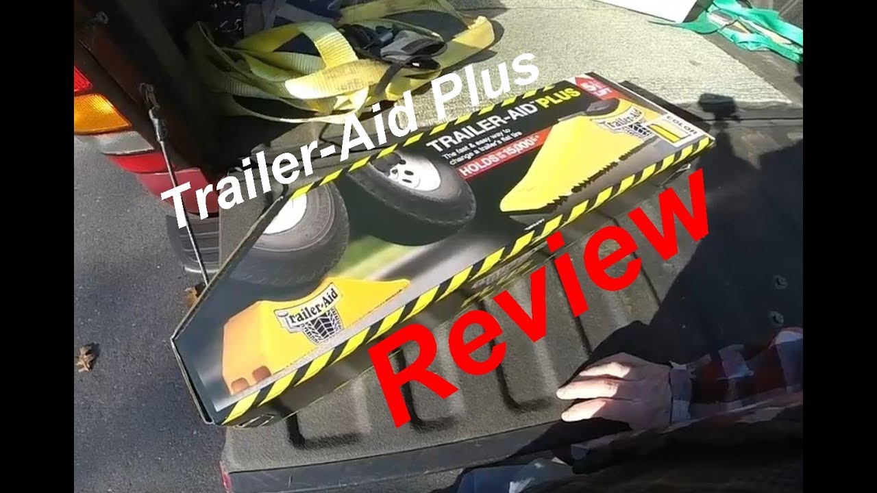 TrailerAid Plus w/ 5 1/2" lift on tandem axle trailer w/ 33" wheelbase