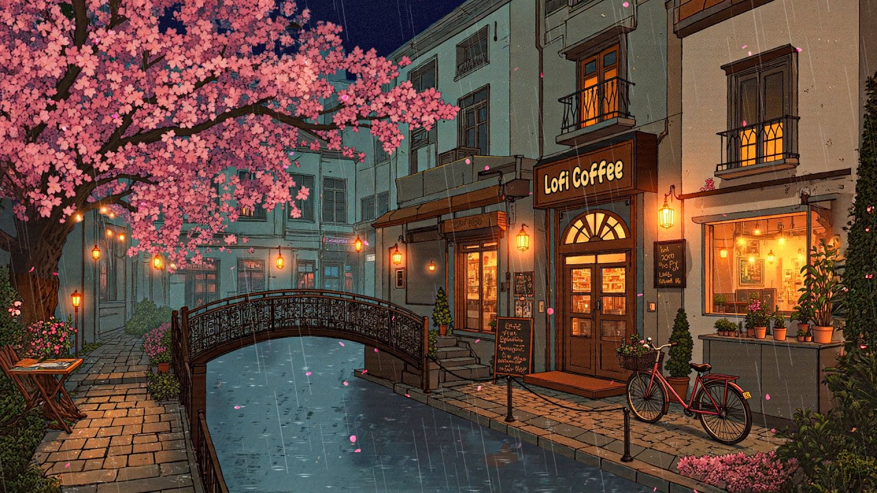 Bloom 🌸 Calm Night Chill 🌙 Deep Focus to Study / Work 📚 Lofi Coffee & Hip Hop Beats 🌿🎧