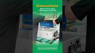 ⚡️16kWh HV Rack-Mount Lithium Battery Production