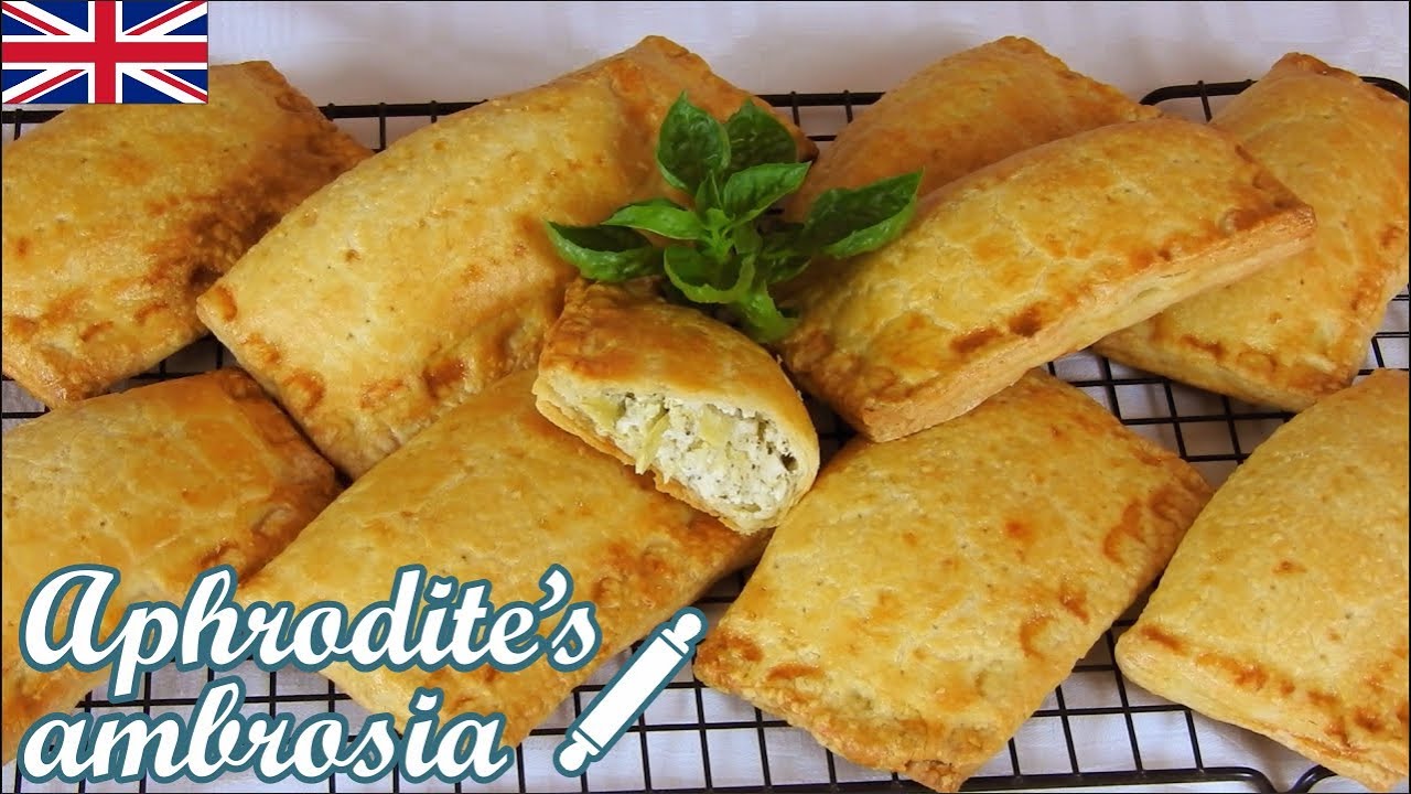 Zucchini Feta & Ricotta Hand Pies with Homemade Kourou Dough YouTube