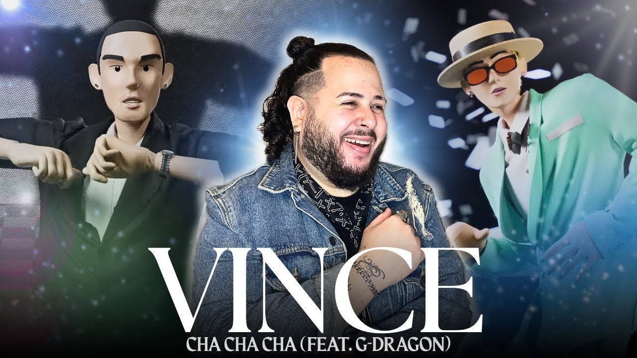 Vince - 차차차 (Cha Cha Cha) (feat. G-DRAGON) | Animated Visualizer Reaction