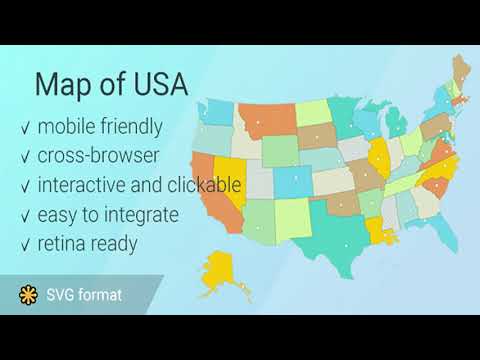 Map of USA | Codecanyon Scripts and Snippets