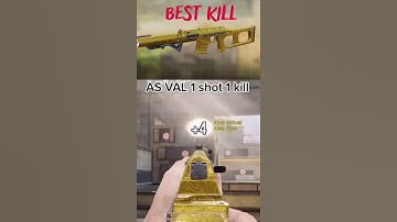 COD: Mobile-Best weapon one shot one kill!!! AS Val