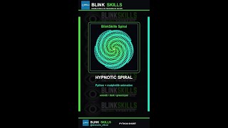 Make a Hypnotic Spiral Animation with Python #Shorts