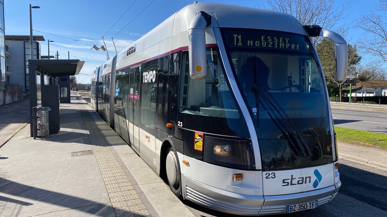 TVR de Nancy - Derniers voyages à bord du TVR : Episode 2/3 - De VAND CHU Brabois à ESSEY Mouzimpré