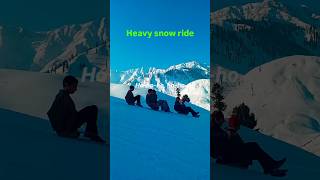 heavy snowride 🛴#snowview #snowridermagazine #snowride #mountains #snowstorm #snowadventures #vibes