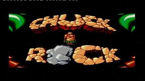 [Master system] Introduction du jeu "Chuck Rock" de Core Design (1992)