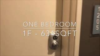 One Bedroom / 634sqft / Unit #1205